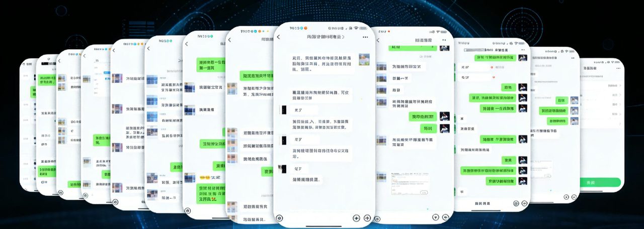 WhatsApp多语种客户询盘氛围示意